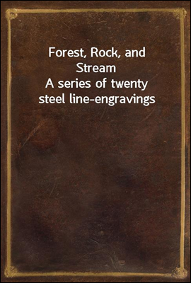 Forest, Rock, and Stream
A series of twenty steel line-engravings
