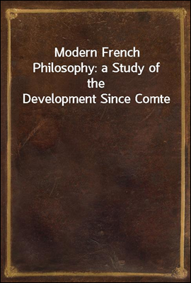 Modern French Philosophy