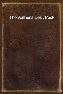 The Author's Desk Book