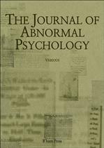  öС The Journal of Abnormal Psychology